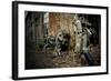 Historical Reenactment: German Patrol-null-Framed Photographic Print