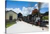 Historical Steam Train Maria Fuma §A in Tiradentes, Minas Gerais, Brazil, South America-Michael Runkel-Stretched Canvas