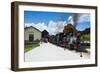 Historical Steam Train Maria Fuma §A in Tiradentes, Minas Gerais, Brazil, South America-Michael Runkel-Framed Photographic Print