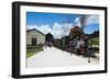 Historical Steam Train Maria Fuma §A in Tiradentes, Minas Gerais, Brazil, South America-Michael Runkel-Framed Photographic Print