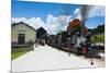 Historical Steam Train Maria Fuma §A in Tiradentes, Minas Gerais, Brazil, South America-Michael Runkel-Mounted Photographic Print