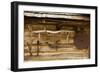 Historical Tools, Adams Corner Rural Village, Oklahoma, USA-Walter Bibikow-Framed Photographic Print