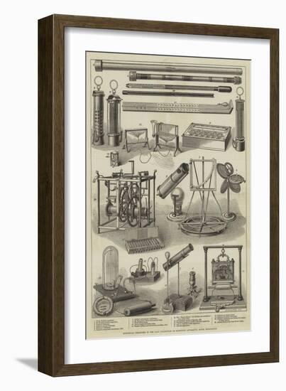 Historical Treasures in the Loan Collection of Scientific Apparatus, South Kensington-null-Framed Giclee Print