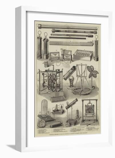 Historical Treasures in the Loan Collection of Scientific Apparatus, South Kensington-null-Framed Giclee Print