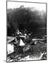 Historical Underwood (Big White Salmon) Indian Village, Circa 1936-null-Mounted Giclee Print