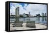 Historicla Waterfront of Recife, Pernambuco, Brazil, South America-Michael Runkel-Framed Stretched Canvas