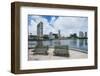 Historicla Waterfront of Recife, Pernambuco, Brazil, South America-Michael Runkel-Framed Premium Photographic Print