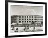 History. 19Th Century. Spain. Valencia. Bullring. Engraving.-Tarker-Framed Giclee Print