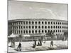 History. 19Th Century. Spain. Valencia. Bullring. Engraving.-Tarker-Mounted Giclee Print