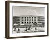 History. 19Th Century. Spain. Valencia. Bullring. Engraving.-Tarker-Framed Giclee Print