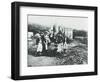 History Class, Bellenden Road School, Camberwell, London, 1908-null-Framed Photographic Print