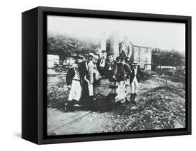 History Class, Bellenden Road School, Camberwell, London, 1908-null-Framed Stretched Canvas