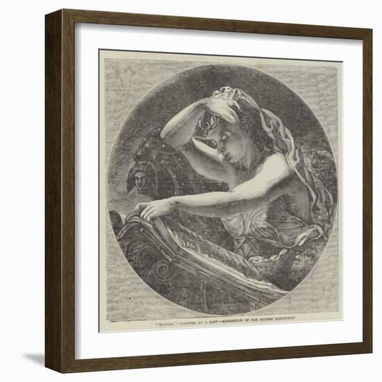 History, Exhibition of the British Institution-null-Framed Giclee Print