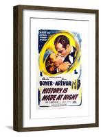 History Is Made at Night, 1937-null-Framed Giclee Print