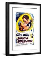 History Is Made at Night, 1937-null-Framed Giclee Print