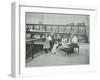 History Lesson in the Horniman Museum, London, 1908-null-Framed Premium Photographic Print