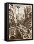 History of Alcoholism-Temperance in Europe-William Hogarth-Framed Stretched Canvas