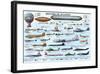 History of Aviation-null-Framed Art Print