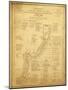 History of Exploration of the Grand Canyon - Panoramic Map-Lantern Press-Mounted Art Print