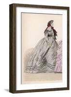 History of Fashion 1865-null-Framed Art Print