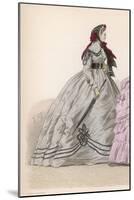 History of Fashion 1865-null-Mounted Art Print