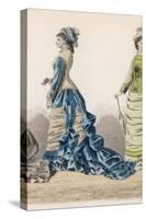 History of Fashion 1876-null-Stretched Canvas