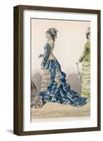 History of Fashion 1876-null-Framed Art Print