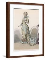 History of Fashion 1880-null-Framed Art Print