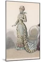 History of Fashion 1880-null-Mounted Art Print