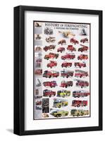 History of Firefighting-null-Framed Art Print