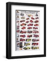 History of Firefighting-null-Framed Art Print