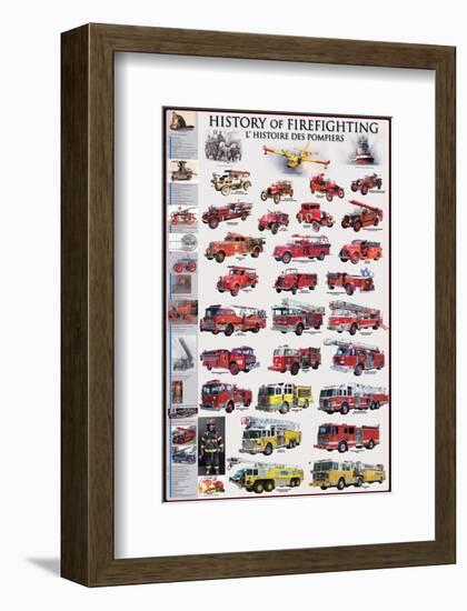 History of Firefighting-null-Framed Art Print