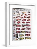 History of Firefighting-null-Framed Art Print