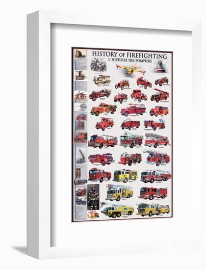 History of Firefighting-null-Framed Art Print