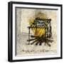 History of Indigenous Peoples: Fish Grate, Dish of the Indians of America, Colony of Virginia, 1585-null-Framed Giclee Print