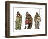 History of Indigenous Peoples: San Juan Chef Apaches Mescalero, Man Physician (Sorcerer) Gorgonio,-null-Framed Giclee Print