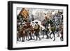 History of Kings. Edward VI of England (Edward Vi, 1537-1553) Entered London for His Coronation, 15-null-Framed Giclee Print