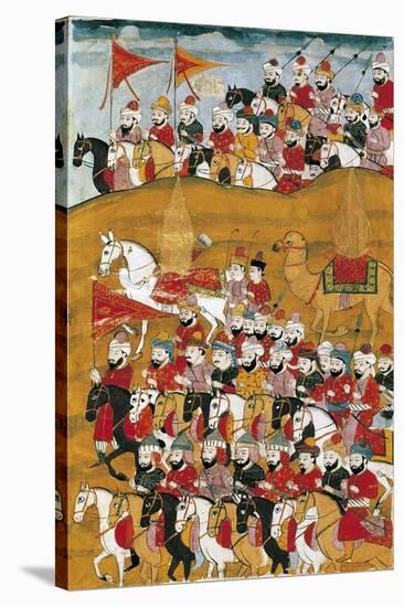 History of Muhammad and the First Four "Rightly Guided" Caliphs: Muhammad and His Calvarymen-null-Stretched Canvas