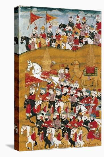 History of Muhammad and the First Four "Rightly Guided" Caliphs: Muhammad and His Calvarymen-null-Stretched Canvas