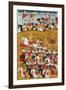 History of Muhammad and the First Four "Rightly Guided" Caliphs: Muhammad and His Calvarymen-null-Framed Premium Giclee Print