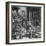 History of Music, from the Novel 'Der Weisskunig' in Praise of His Emperor Maximilian I-Hans Burgkmair-Framed Giclee Print