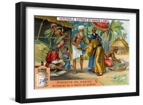 History of Paper: 1, C1900-null-Framed Giclee Print