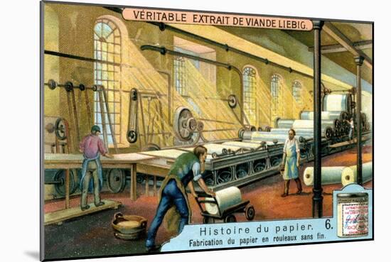 History of Paper: 6, C1900-null-Mounted Giclee Print