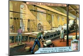 History of Paper: 6, C1900-null-Mounted Giclee Print