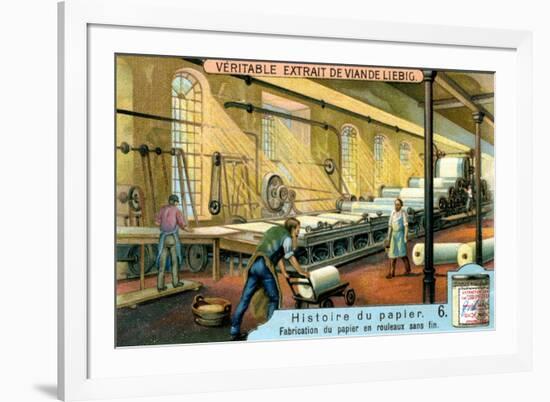 History of Paper: 6, C1900-null-Framed Giclee Print