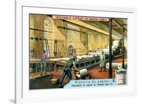 History of Paper: 6, C1900-null-Framed Giclee Print