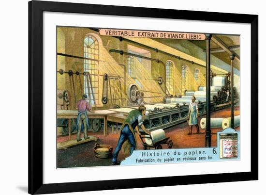History of Paper: 6, C1900-null-Framed Giclee Print
