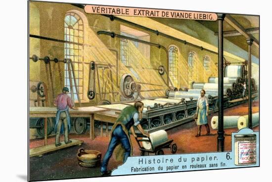 History of Paper: 6, C1900-null-Mounted Giclee Print