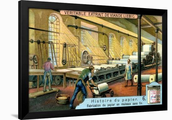 History of Paper: 6, C1900-null-Framed Giclee Print