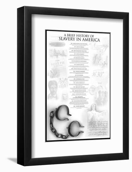 History of Slavery in America-null-Framed Art Print